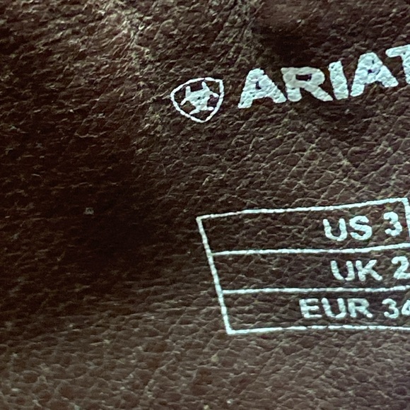 Girls Ariat Boots SZ 3 - Picture 6 of 7